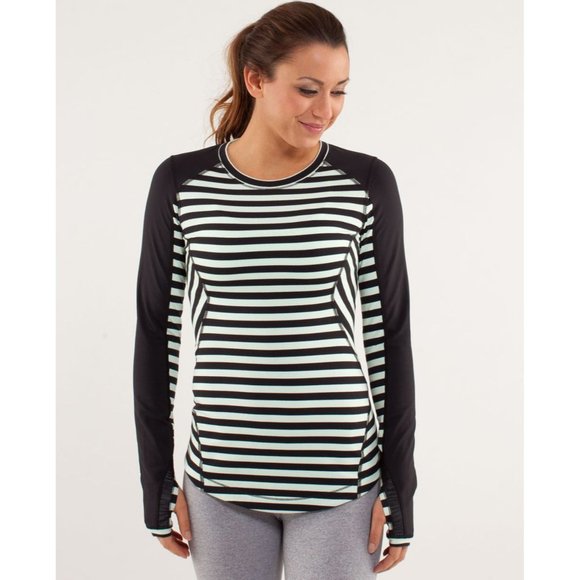 LULULEMON Reflect Stripe Long Sleeve Running Top 4 - Picture 3 of 12